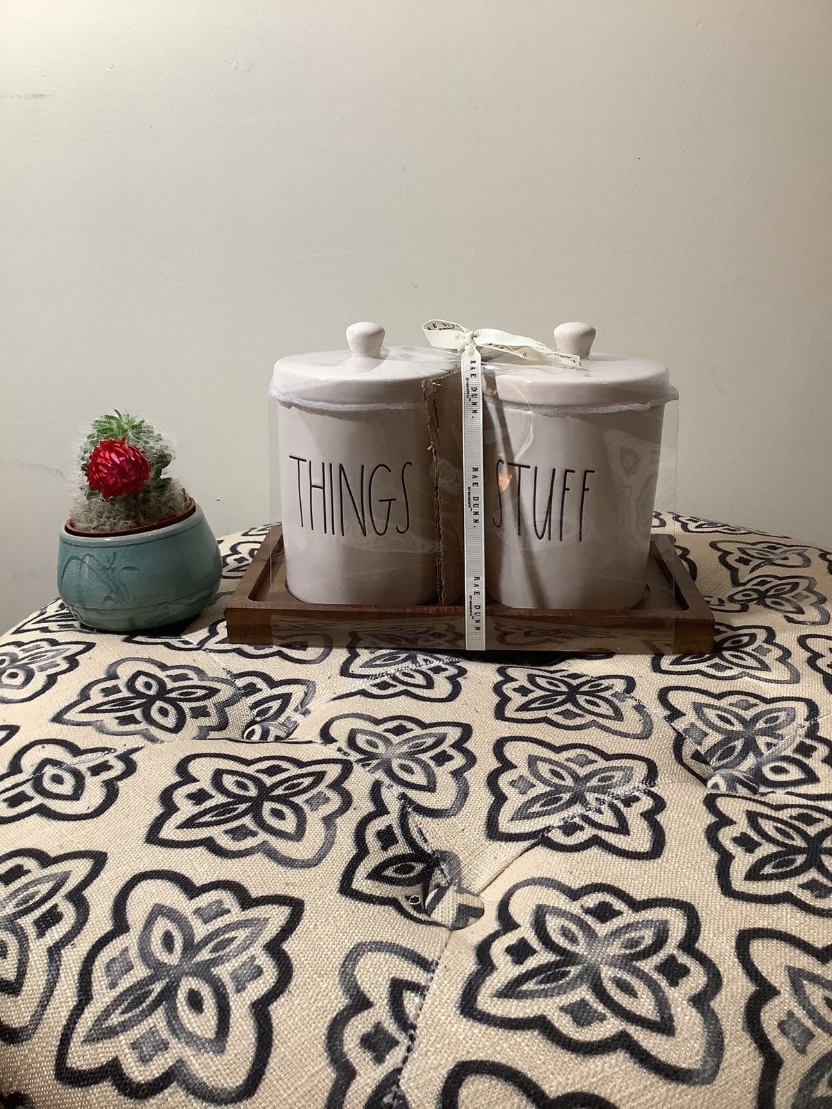 Rae Dunn THINGS STUFF Storage