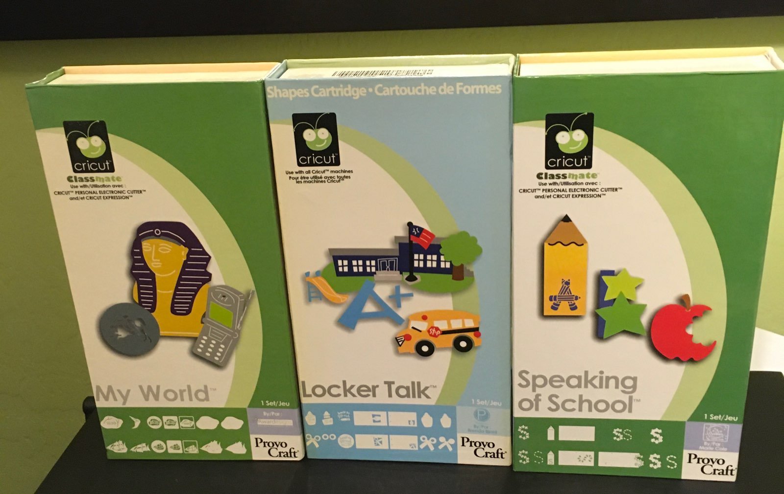 Cricut lot school theme