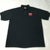 Vintage employee Mgr. ballys fitness pinnacle Shirt Embroidered black LG uniform