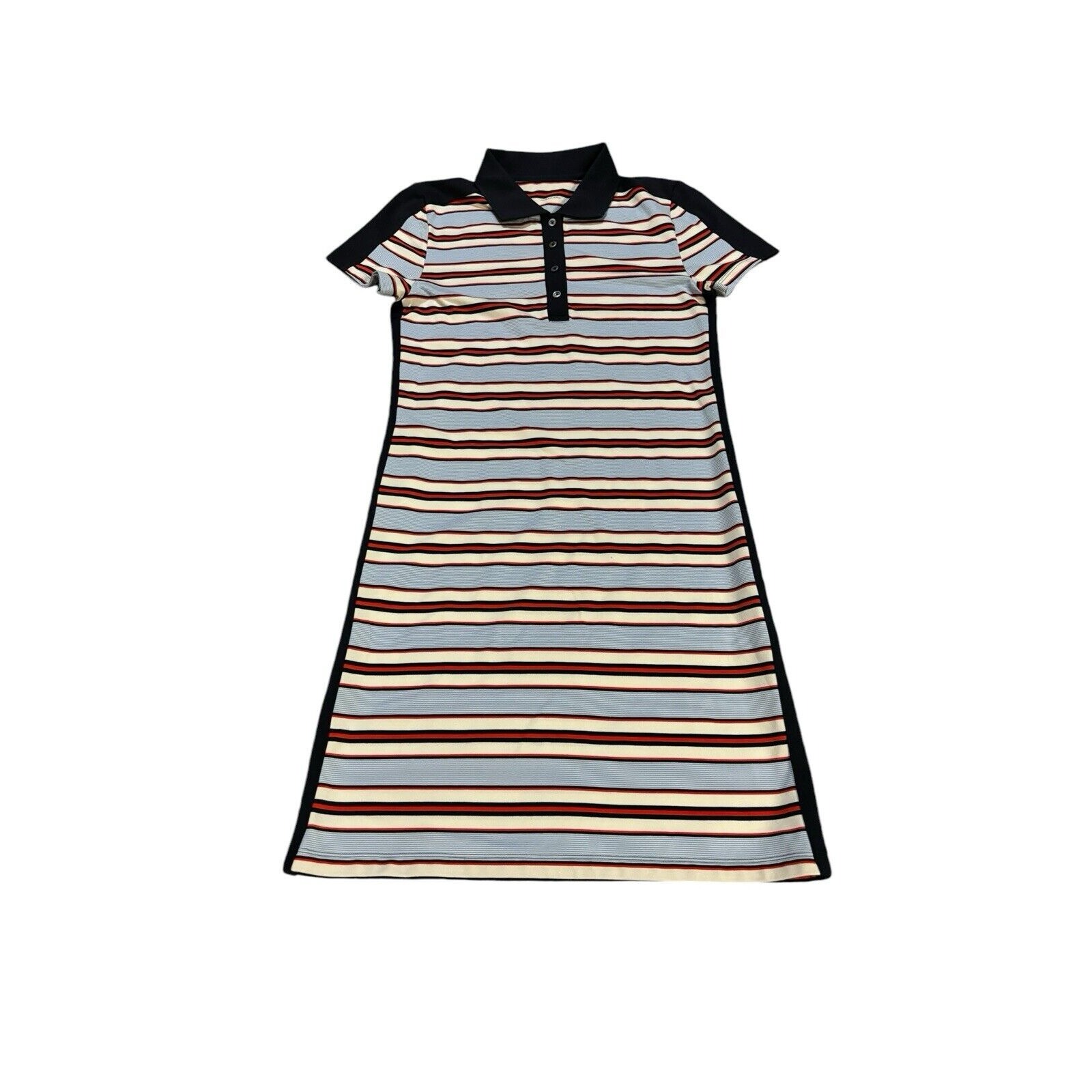 Tory Sport By Tory Burch Striped Performance Dress Size XS