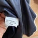 Zara Basic Military Style Coat Faux Suede Taupe Sz L Faux Buttons