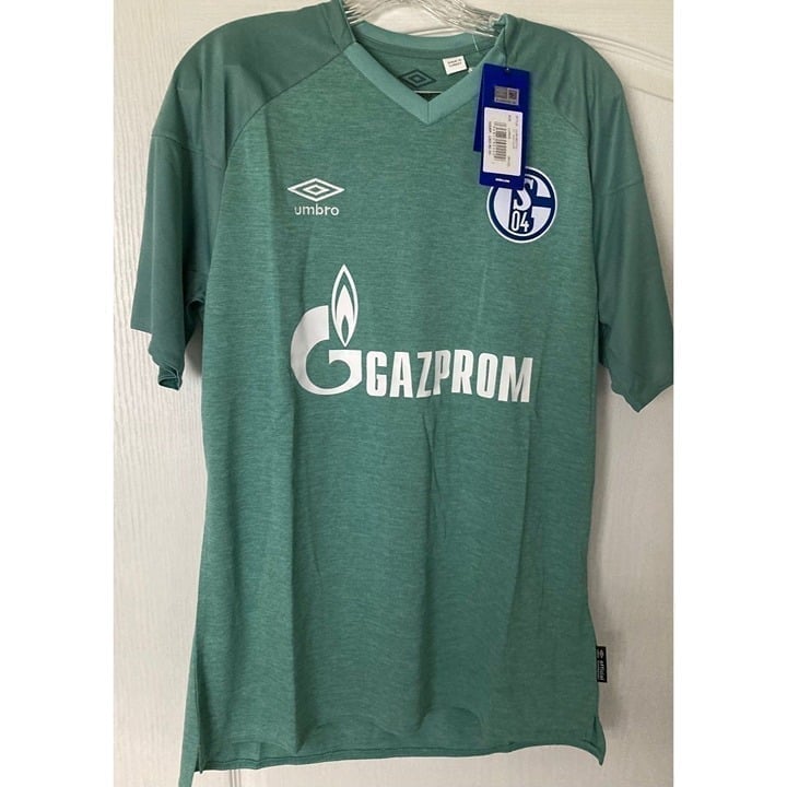 Néw umbro Germany gazprom soccer jersey s04 Sz Large