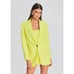 NEW Retrofête NATAL neon yellow BLAZER size M