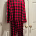 BearPaw Red & Black Plaid Pajama Set
