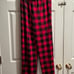 BearPaw Red & Black Plaid Pajama Set