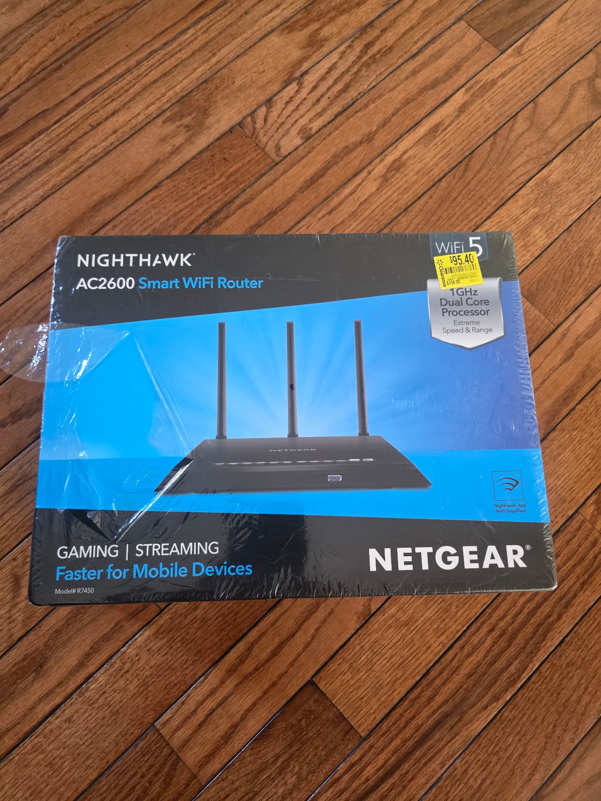 NETGEAR WiFi Gaming Router NIGHTHAWK AC2600