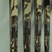 Set of (4) Hand carved 39 Tiki Mask