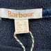 Barbour Backshore Overlayer Sweater Womens US 6 Navy Side Zip Crewneck Coastal