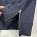 Barbour Backshore Overlayer Sweater Womens US 6 Navy Side Zip Crewneck Coastal
