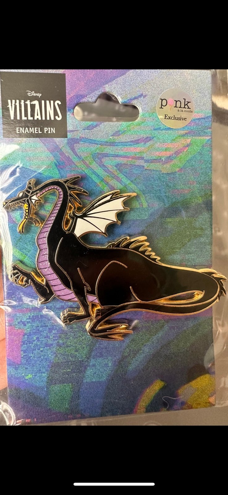 Maleficent Dragon Pin