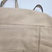 Coach Ashley Bag Cream and Tan Leather Carryall Shoulder F19243