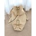 Coach Ashley Bag Cream and Tan Leather Carryall Shoulder F19243