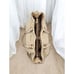 Coach Ashley Bag Cream and Tan Leather Carryall Shoulder F19243