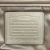 Coach Ashley Bag Cream and Tan Leather Carryall Shoulder F19243