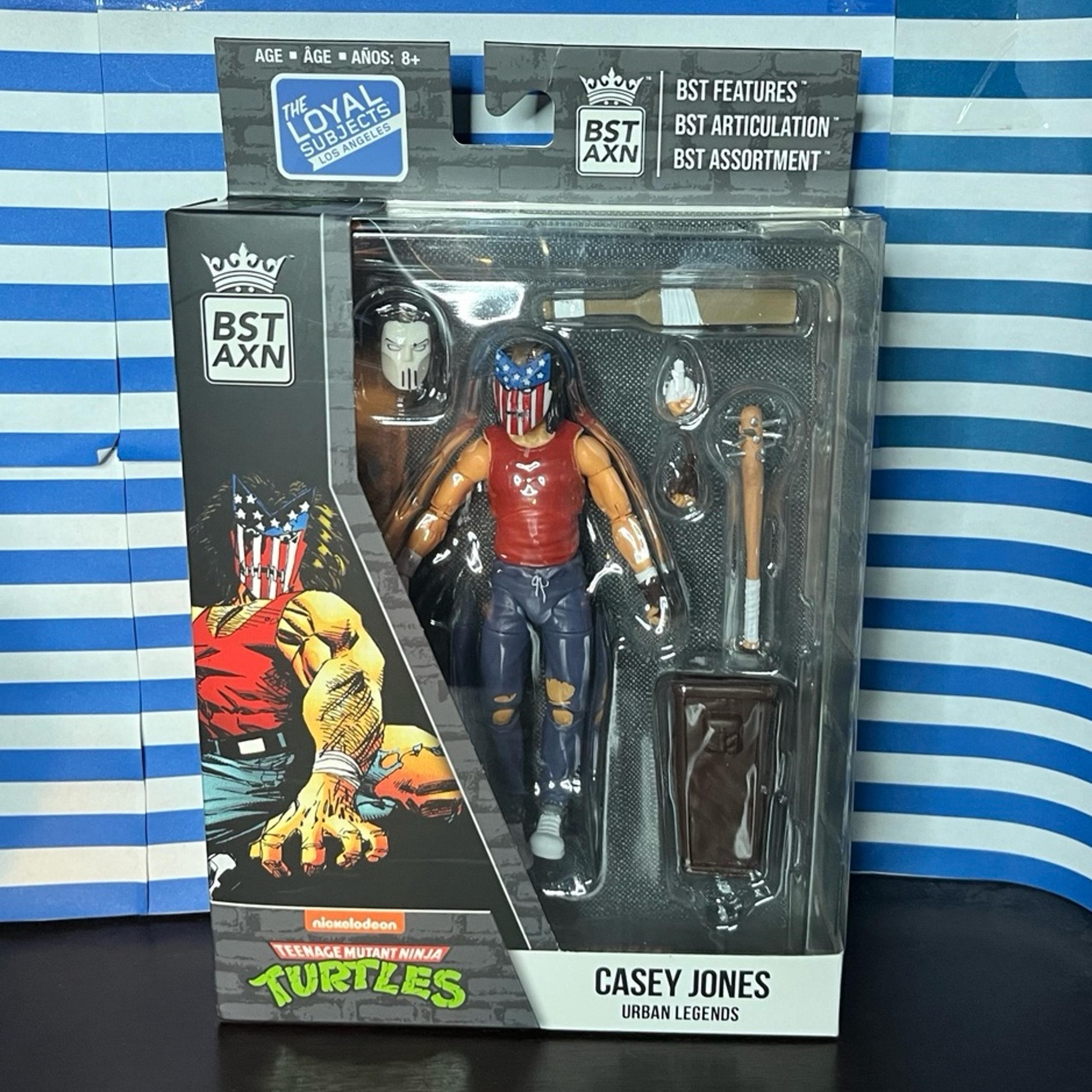 The Loyal Subjects Bst Axn TMNT Casey Jones Urban Legends Figure