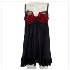 CACIQUE Lingerie Negligee Sexy SZ 14 / 16