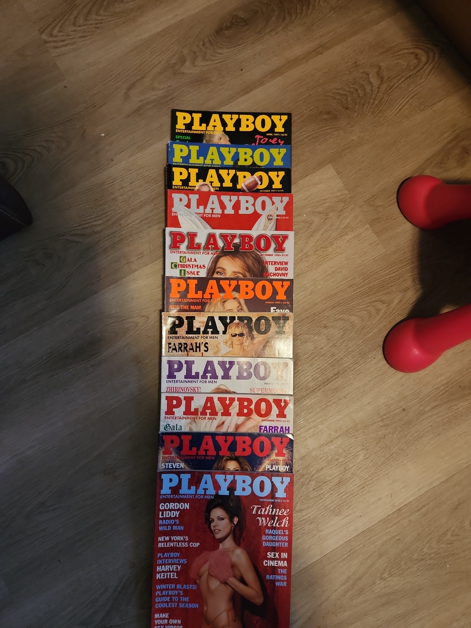 1995-1999 playboy magazines
