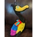 Disney Pixar UP Kevin Colorful Bird Plush Toy Doll 20 ~ SNAP Toys ☆SUPER RARE☆
