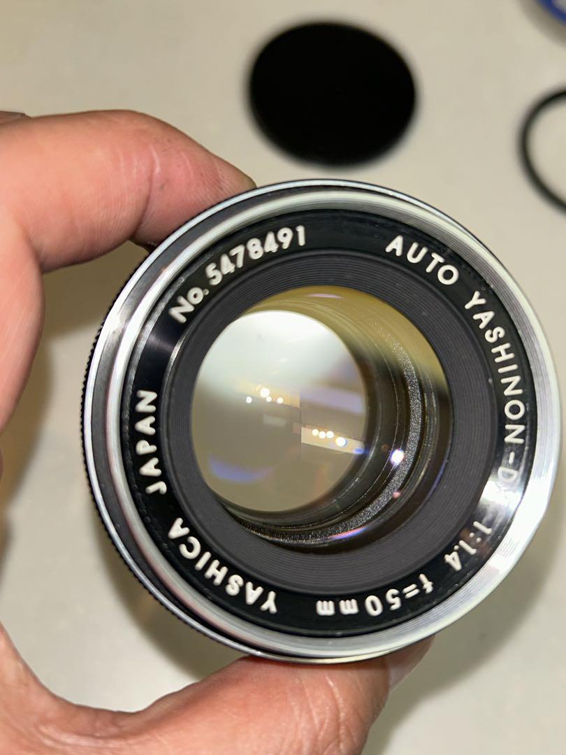 Yashica Yashinon-DX Auto 50mm F/1.4 | LENS-DB.COM