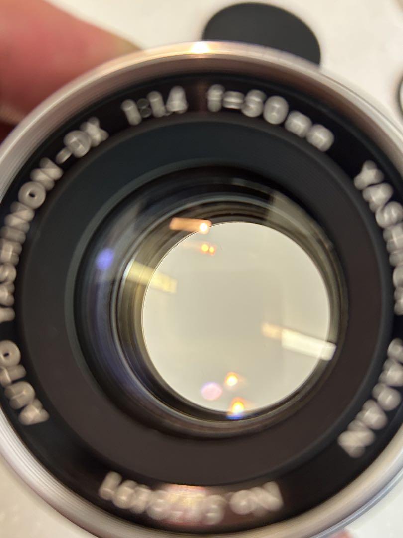50mm f1.4 YASHICA AUTO YASHINON DX CHROME PRIME LENS for