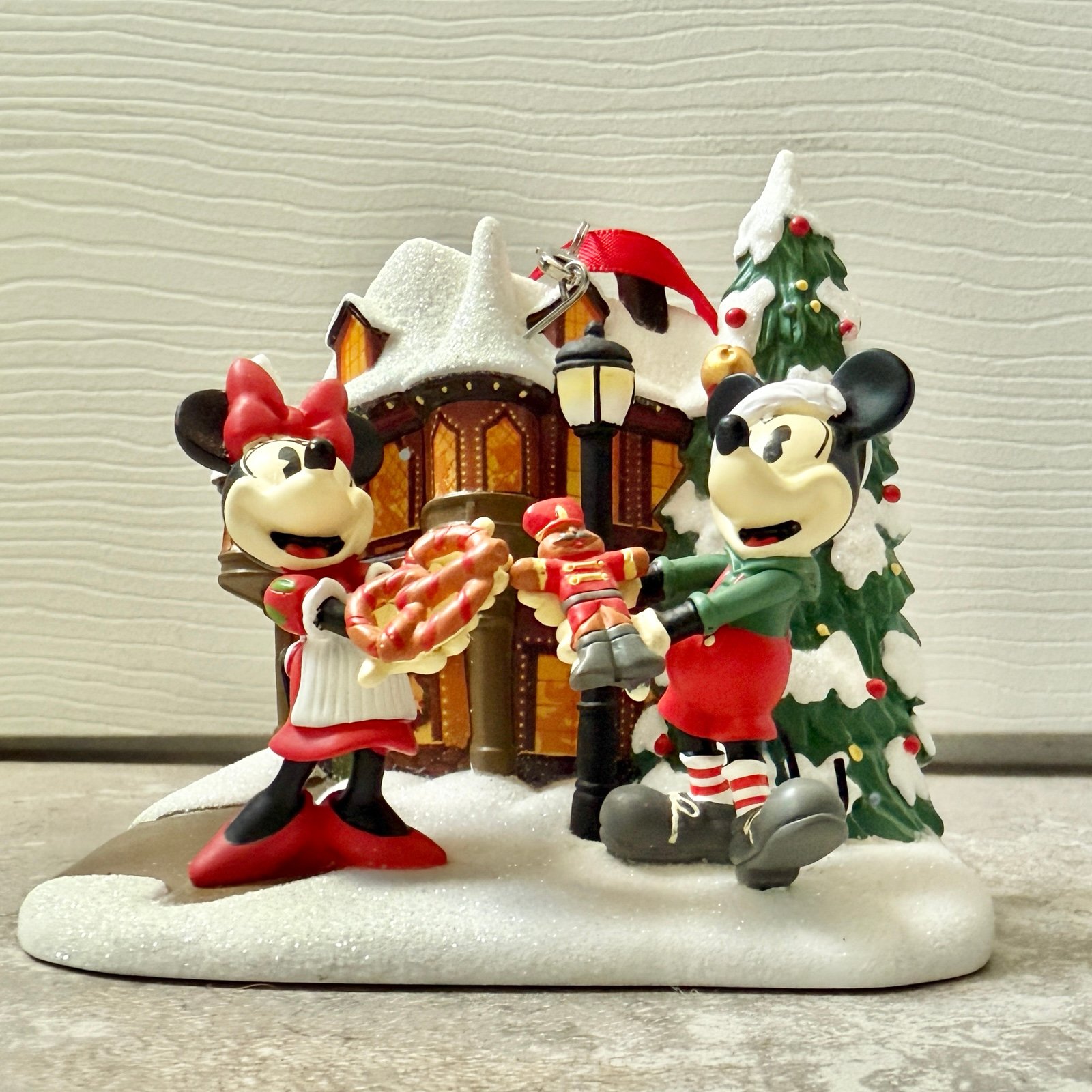 Rare Disney Mickey and Minnie Christmas Germany Ornament