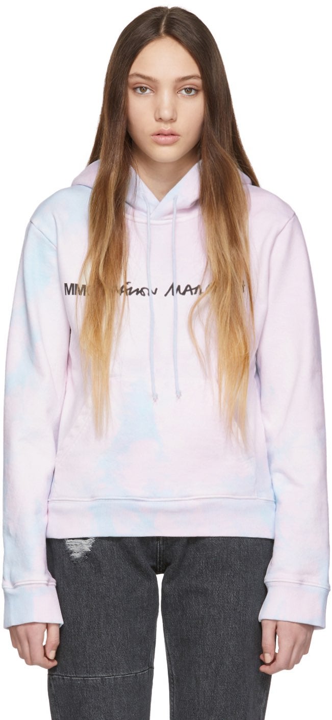 maison margiela tie dye hoodie