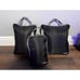 4 Set Compression Packing Cubes Travel Accessories Expandable Organizers - Black