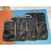 4 Set Compression Packing Cubes Travel Accessories Expandable Organizers - Black