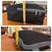 4 Set Compression Packing Cubes Travel Accessories Expandable Organizers - Black