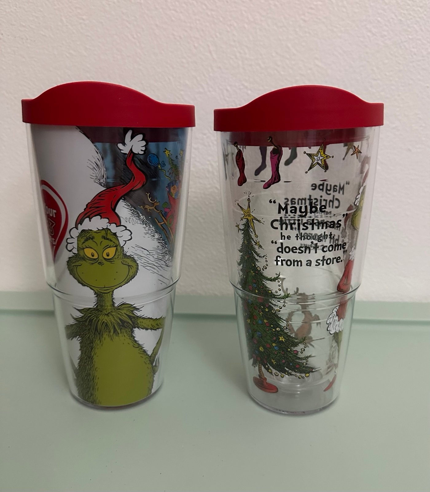 Grinch Tervis Tumbler Brand New Never Been Used