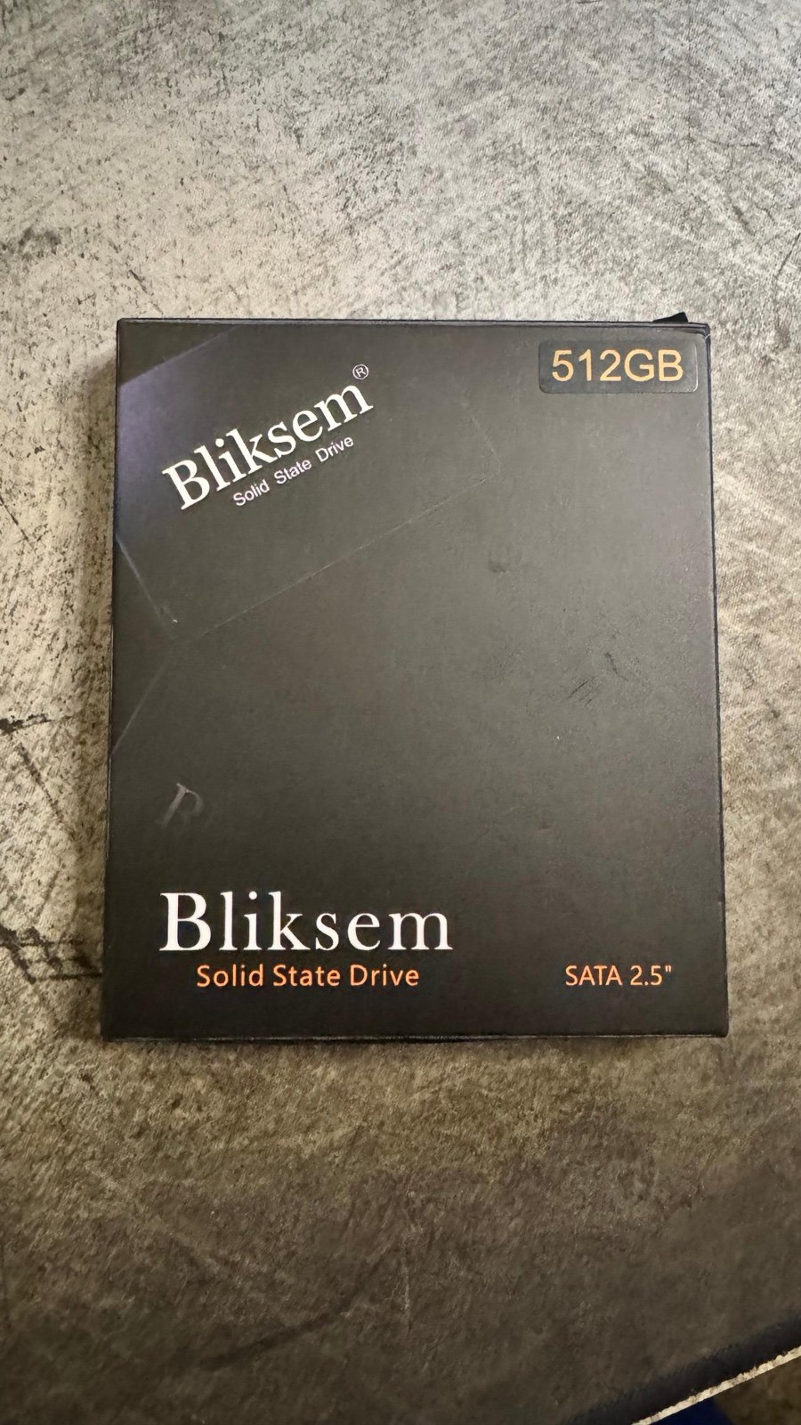 Bliksem SSD 512GB SATA III 6Gb/s Internal Solid State Drive 2.5″ 7mm(0.28″)