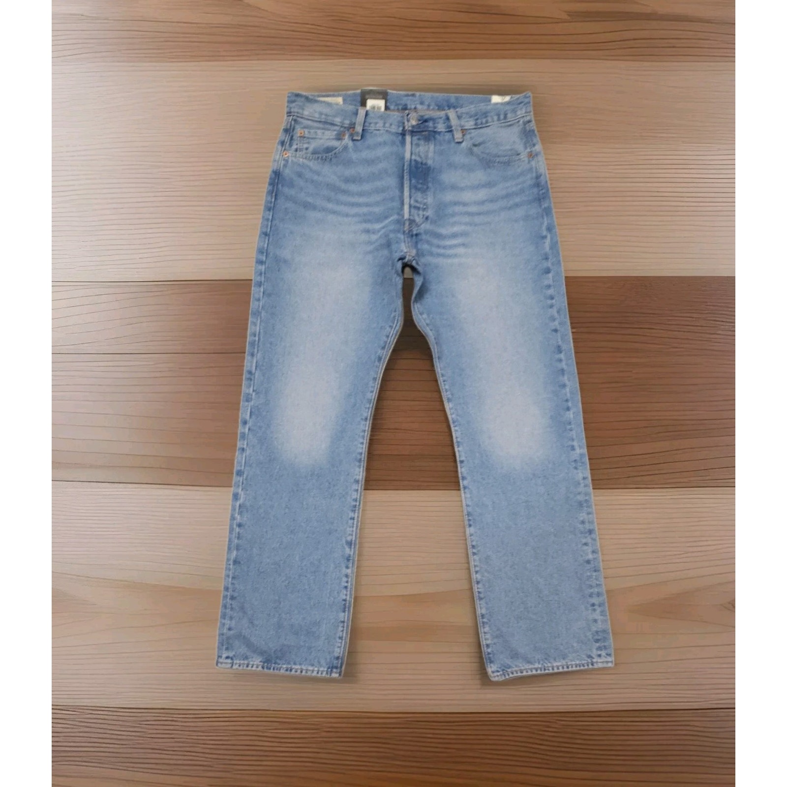 Levis Premium 501 Original Denim Big E Button Fly Jeans 36×32