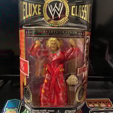 WWE deluxe classic series 1 Ric Flair figure RARE!