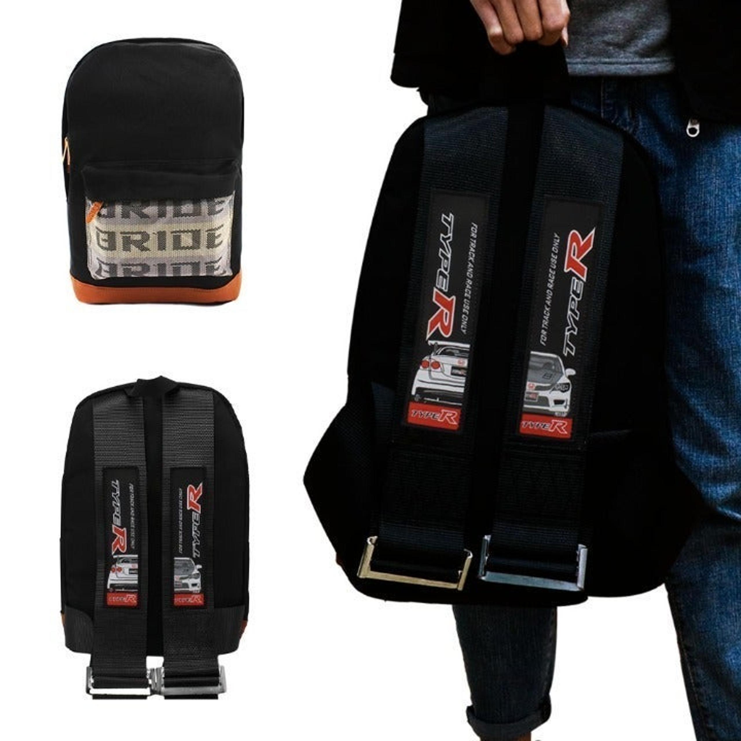 BRAND NEW BRIDE TYPE R BLACK BACKPACK