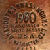 Vintage 1980 Metal Belt Buckle, Brass, Carroll's Oilfield Service, Gas, Oil