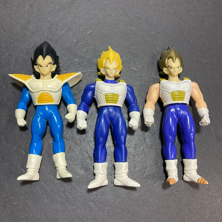 Dragon Ball Z Super Saiyan Vegeta Figure 6" Super Battle Collection GT Bandai