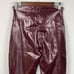 SPANX Faux Leather Ruby High Rise Leggings Size Medium