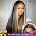 26 Inch Brazilian Virgin Human Hair 5x5 Lace Front Wig
