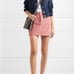 Grlfrnd | Womens Zamira Corduroy Pink Mini Skirt Dusty Rose Wear Me Out Dress Up