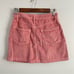 Grlfrnd | Womens Zamira Corduroy Pink Mini Skirt Dusty Rose Wear Me Out Dress Up