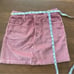 Grlfrnd | Womens Zamira Corduroy Pink Mini Skirt Dusty Rose Wear Me Out Dress Up