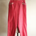 Vintage 1960s Style Capri Pants, Freddies of Pinewood Slim Pink trousers Pockets