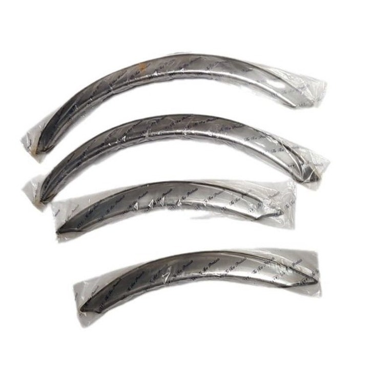 Ford Taurus GL/L 86-91 Fender Molding Kit 4Dr Trim Stainless TFP FA-08 VT NOS