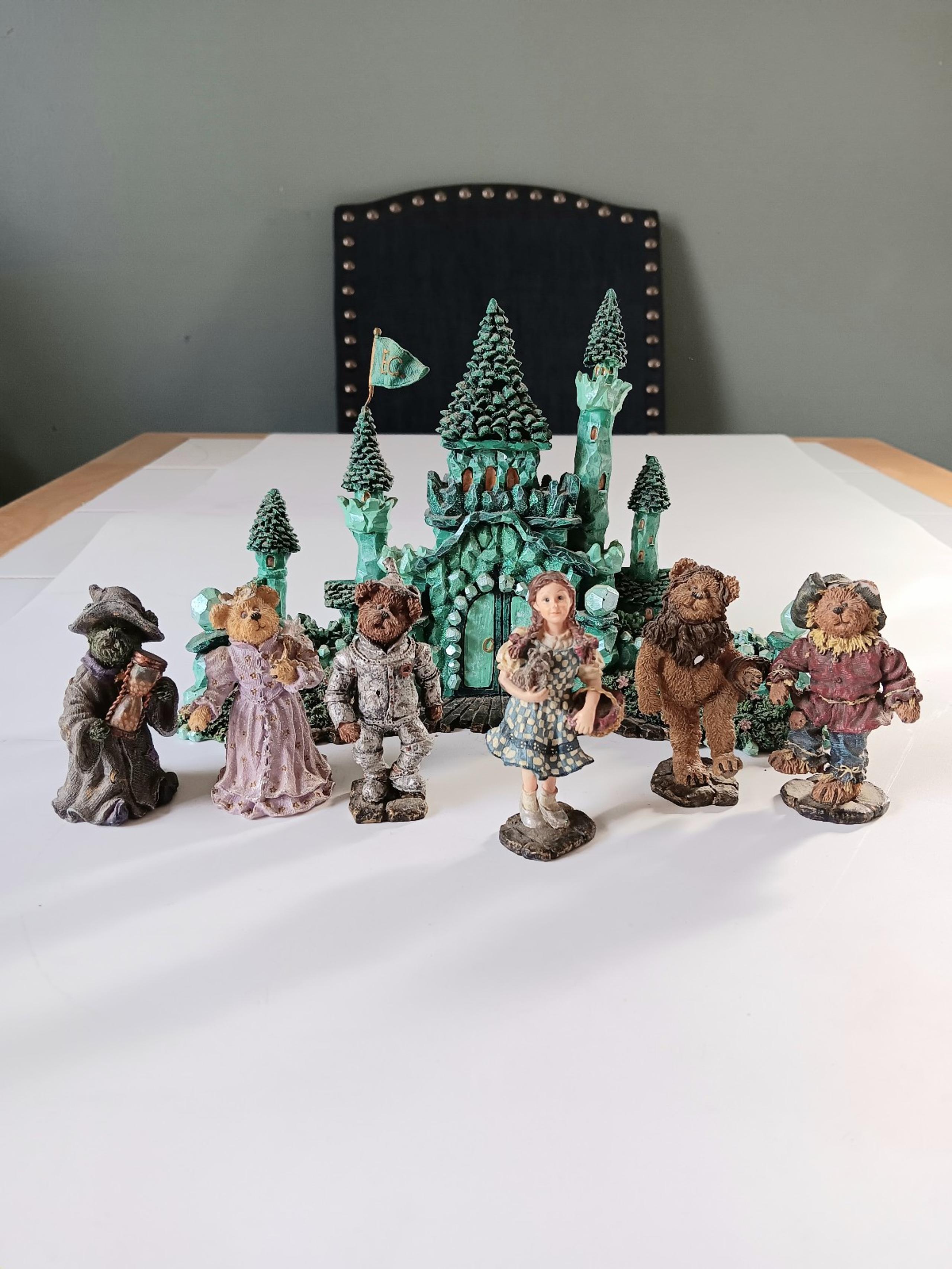 Boyds Bears Wizard of Oz Emerald City Set Follow The Yellow Brick Rd Sculpture