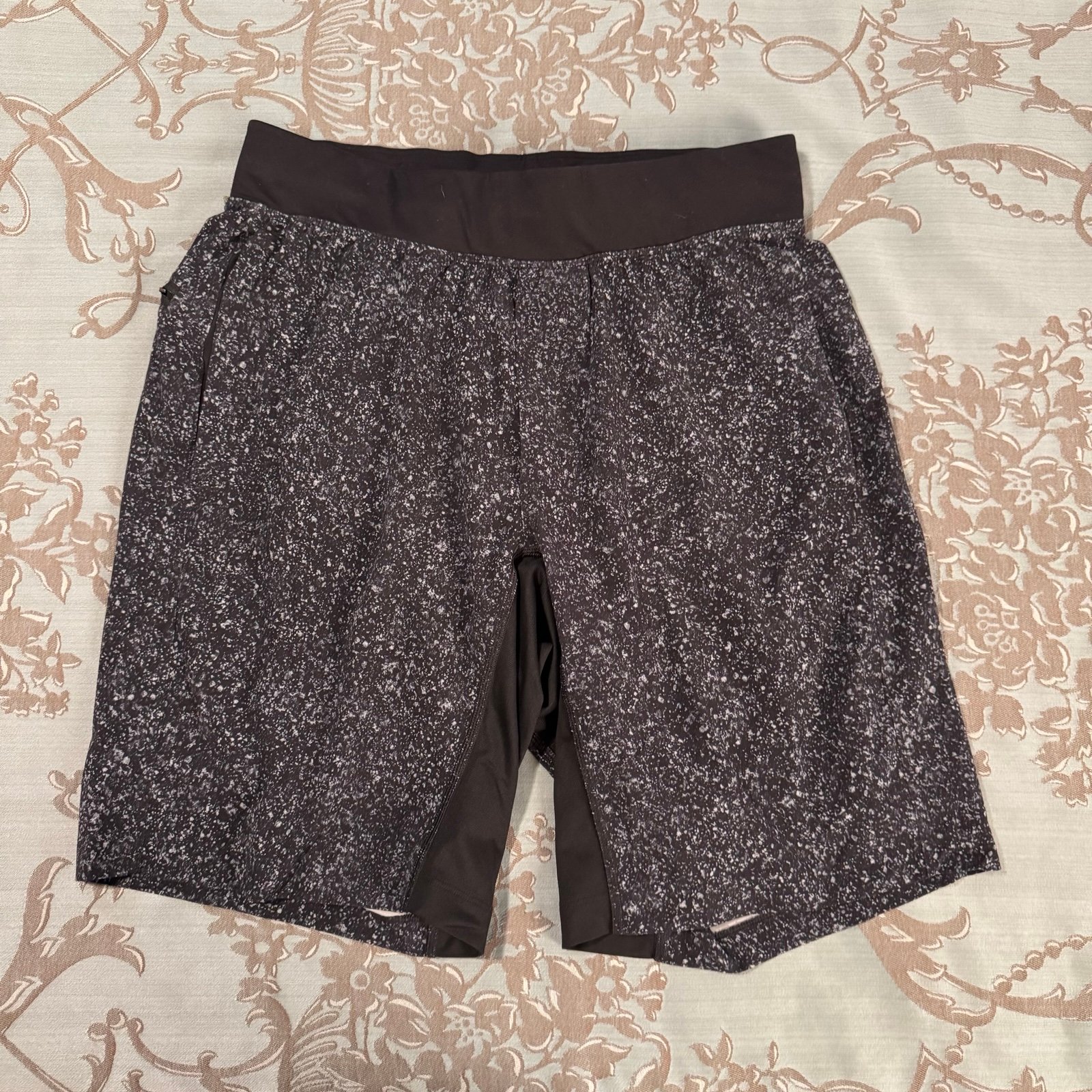 Lululemon T.H.E. Short *Luxtreme Liner 9” Shorts Inked Light Cast Black Medium