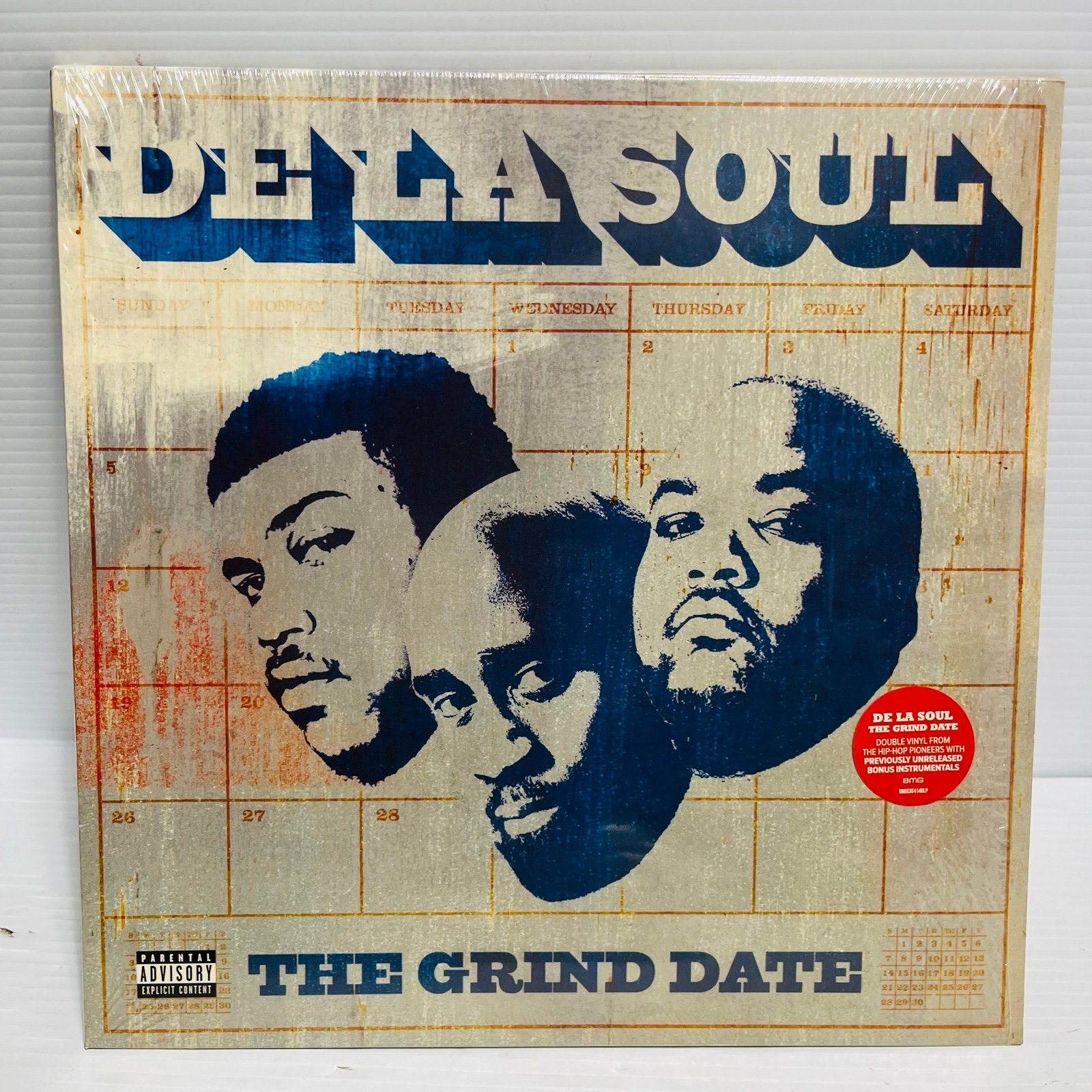 De La Soul / The Grind Date 12" Vinyl 2004 US Original 2LP J Dilla  MF Doom