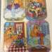 Mattel Jim Henson's Bear in the Big Blue House Who's In My Room Game Complete