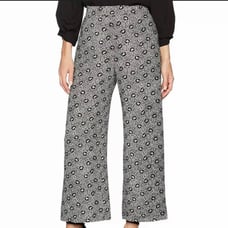 Rebecca Taylor Sweet Briar Print Pant Black Combo Size 8 375