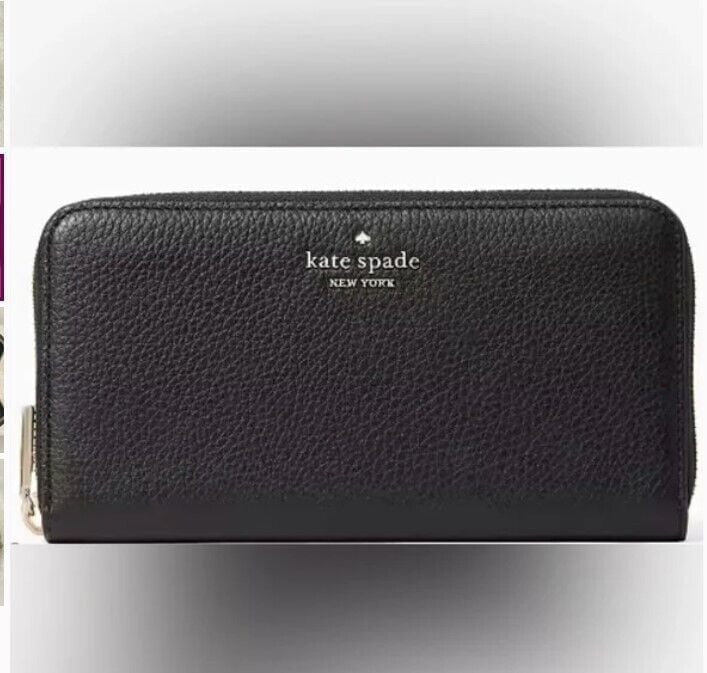 Women's NWT Kate Spade Large Continental Wallet - Black