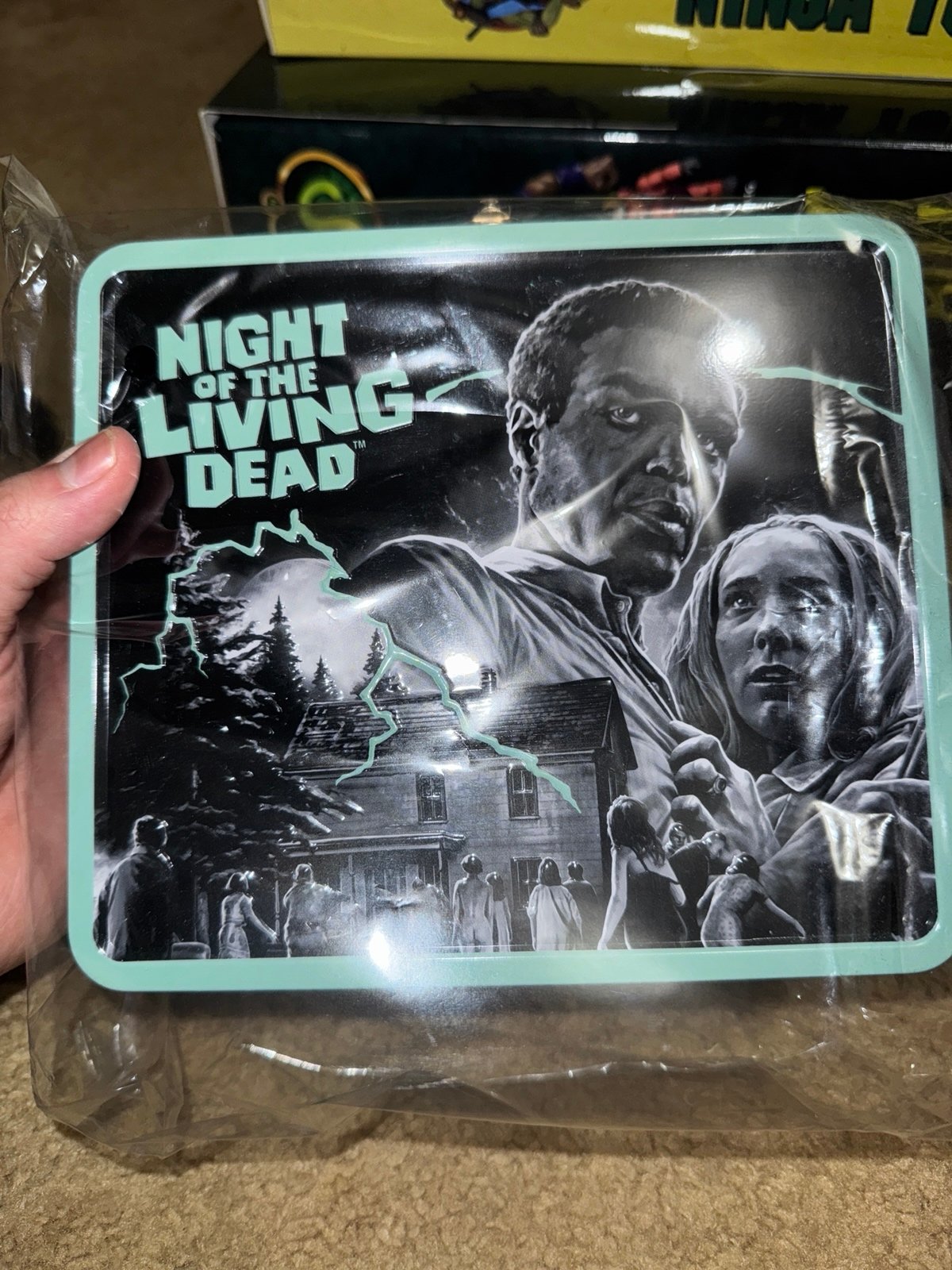 Fright Rags Night of the Living Dead Lunch Box with Thermos new